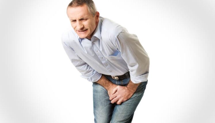 Acute prostatitis manifests as severe pain in the male perineum