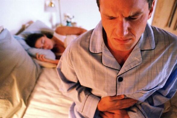Prostatitis abdominal pain