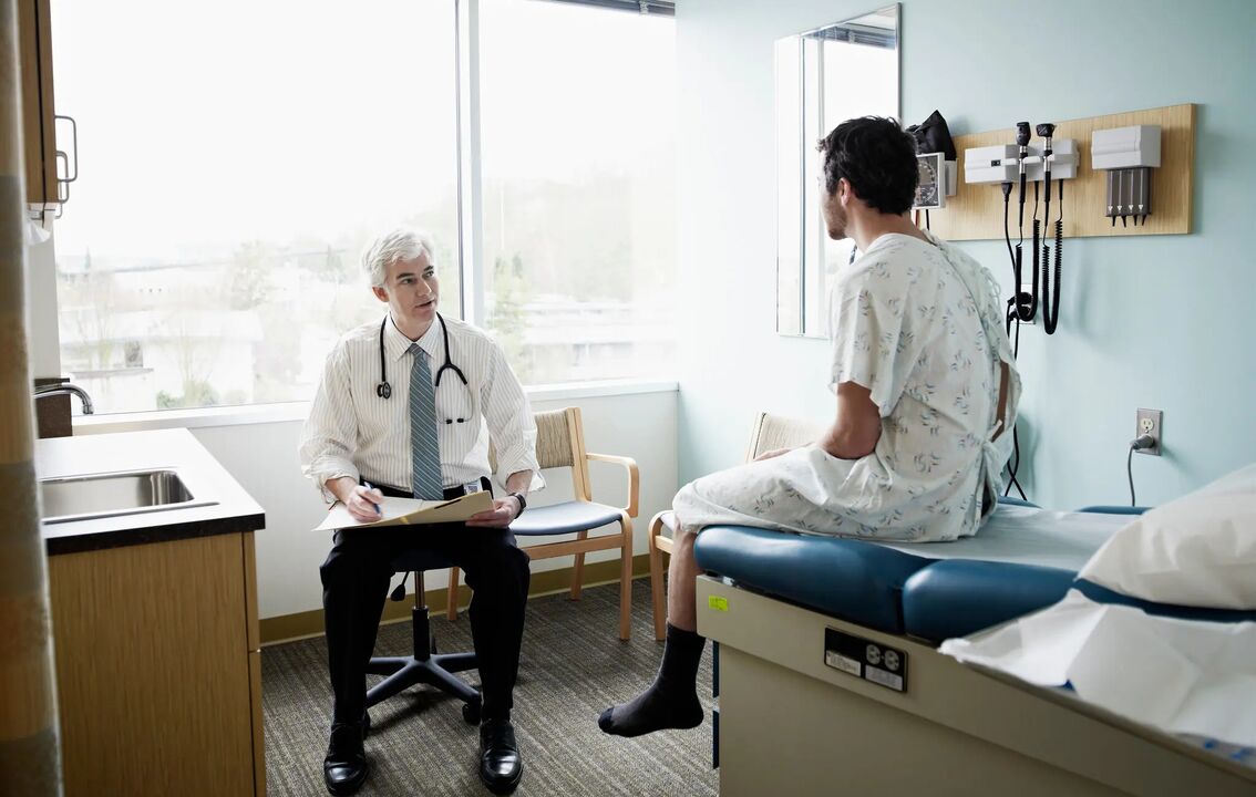 In order to diagnose prostatitis, it is important for men to undergo a thorough examination by a doctor.